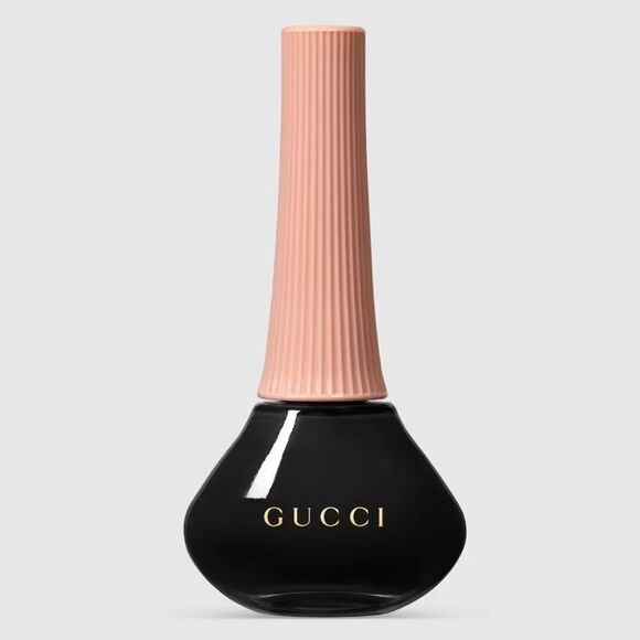 GUCCI VernisâĂ Ongles Nail Polish 700 Crystal Black â High-Shine Gloss - Picture 15 of 17